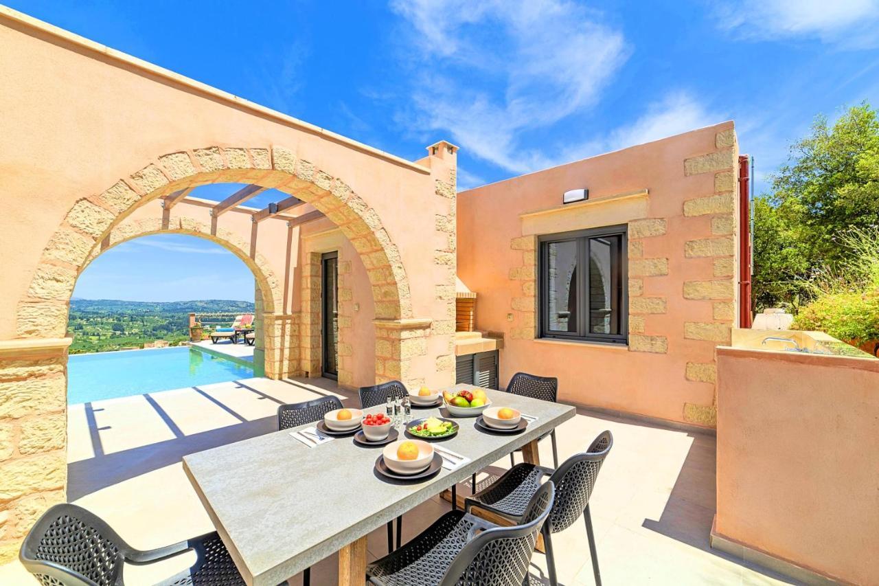 Villa Vardis Heated Pool Vryses Exterior foto